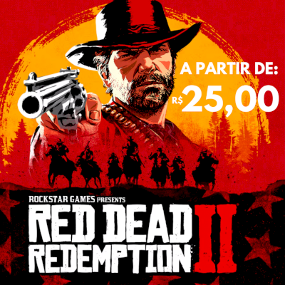 Red Dead Redemption 2 - CONTA DE STEAM + PREÇO BAIXO (A PARTIR DE R$ 25,00)
