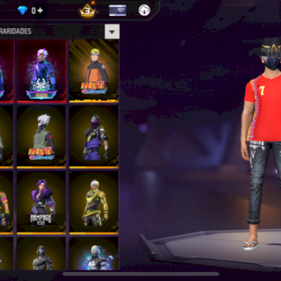 Conta free fire (conta braba)