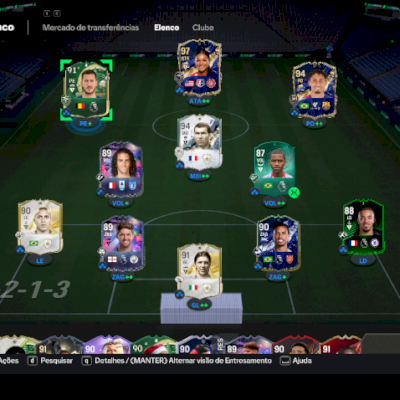 CONTA DE EAFC25 COM TOTY, ICONS E CHEIO DE FORRAGEM