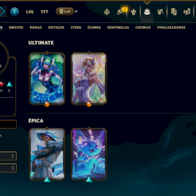 Bronze 2 com 45 Champs e 4 Skins