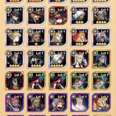 Conta Afk arena lv550+