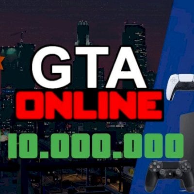 10 MILHÕES DINHEIRO GTA V ONLINE - PS4 PS5 - DLC, PRESENTE ANIVERSÁRIO