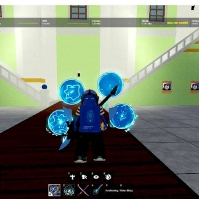 vendo conta de blox fruits  com  mink v4 full e shark v4 full