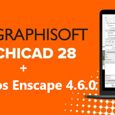 ArchiCAD 28.1.1.4100 + Chaos Enscape 4.6.0.451 (x64)