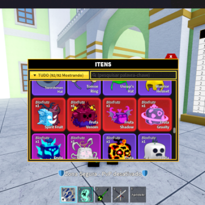 Vendo Conta Roblox Jogo principal Blox Fruits