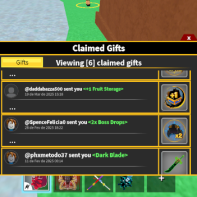 Conta blox fruits com rumble perm leia a descrição