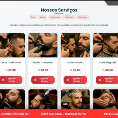 Sistema SaaS - Para Gestão - BarbeariaPro V4.1