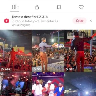 Vendo conta do tik Tok com 1018 seguidores