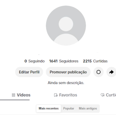 CONTA TIK TOK 1,6K SEG E 2,2K DE CURT (SHOP ATIVO) (VITRINE DAQUI A 30 DIAS)