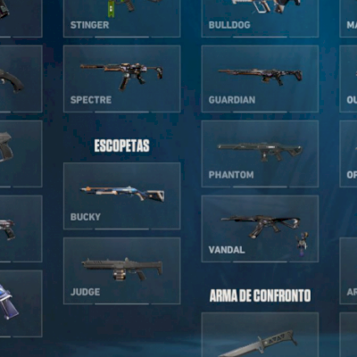 CONTA DE VALORANT FULL ACESSO COM SKINS DE FACA E VANDAL COM DADOS DE RECUPERAÇÃ