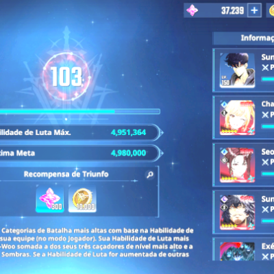 VENDO CONTA END GAME - 4.9M DE POWER