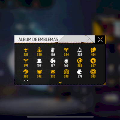 CONTA DE FREE FIRE ANTIGA