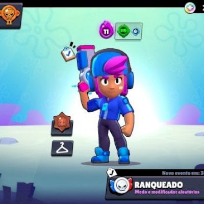 Conta brawl stars com shelly estelar