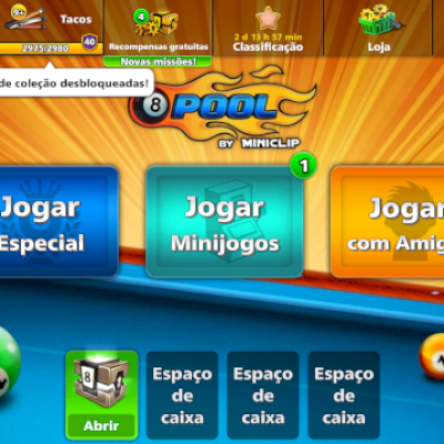Conta 8 Ball Pool Nível 30 | +880k Moedas | 6 Anéis | Tacos Coleção Global 40