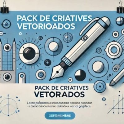 Pack de Criativos Vetorizados - Elementos Gráficos de Alta Qualidade