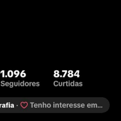 Conta com 1K Seguidores e Tiktok Shop Ativo