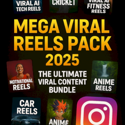 Mega Viral Reels Pack 2025 🔥 Milhares de conteúdo
