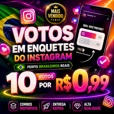 👑 [NOVO] VOTOS PARA ENQUETE STORYS INSTAGRAM | ✨ PERFIS BRASILEIROS E QUALIDADE