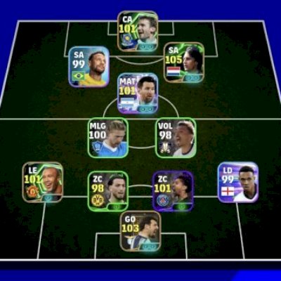 Conta efootball 3100 de força