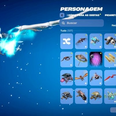 Conta bem completa com v-bucks já