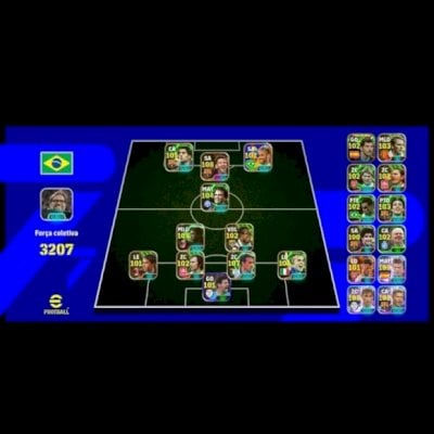 Efootball mobile contas