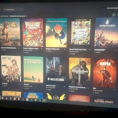 Conta epic games com 277