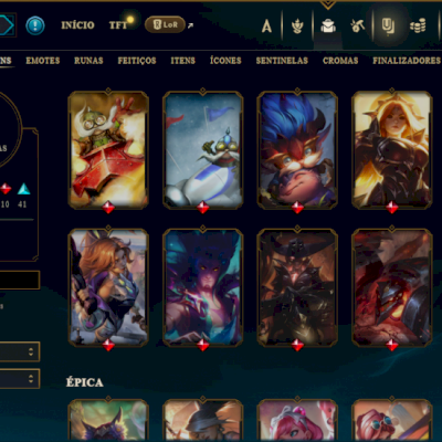 CONTA LVL 267 • 117 SKINS • EZ PULSIFIRE • FULL ACESSO! CONTA TOP+++