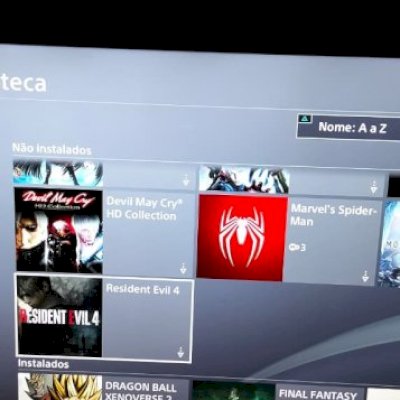 Conta PS4 com vários jogos bons!