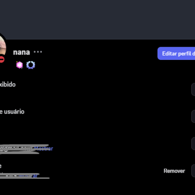 CONTA DISCORD BOOST UP LV.8