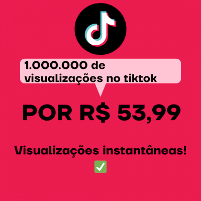 🚀(PROMOÇÃO DE NATAL) 1 MILHÃO DE VISUALIZAÇÕES NO TIKTOK 🚀