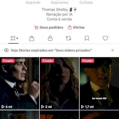 conta tiktok monetizada com 211 mil seguidores a venda