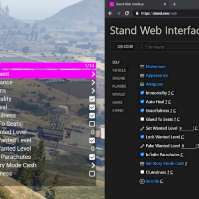 Stand Basic |Mod Menu| Gta V Online-Offline|(Lifetime)|PC