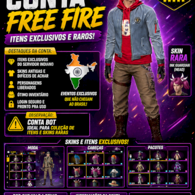 Contas do servidor da índia