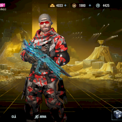CONTA BLOOD STRIKE CHEIA DE SKIN +4K DE GOLD +10 FICAHS PARA NOVA SKIN DA SCAR.