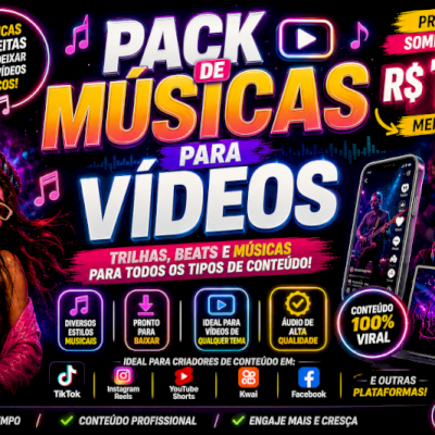 56 Músicas Virais para Editar Vídeos -ENTREGA AUTOMÁTICA 🎯