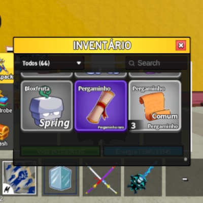 Vende-se conta do blox fruit Roblox vng