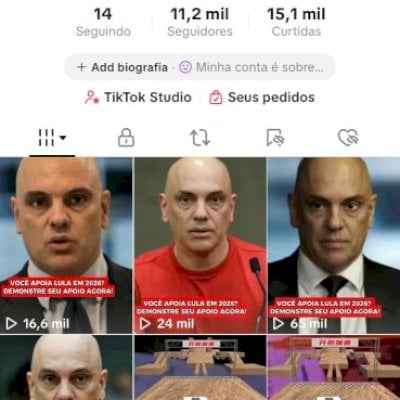 CONTA DO TIKTOK MONETIZADA 11,2K SEGUIDORES (BEM ENGAJADA)