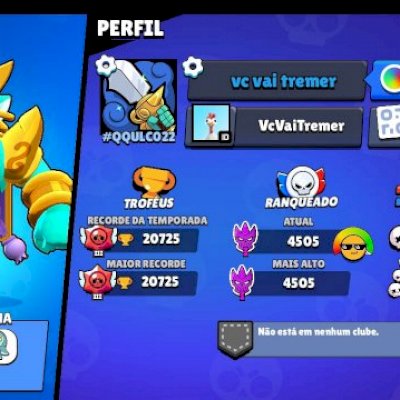 Conta de brawl stars de 2020