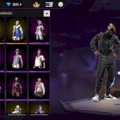 Conta nível 31, com 1895 dimas, 80 tickets diamante royale e varias coisas