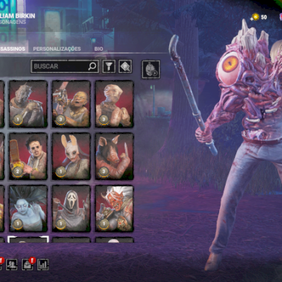 conta epic games com dead by daylight + guardioes da galaxia