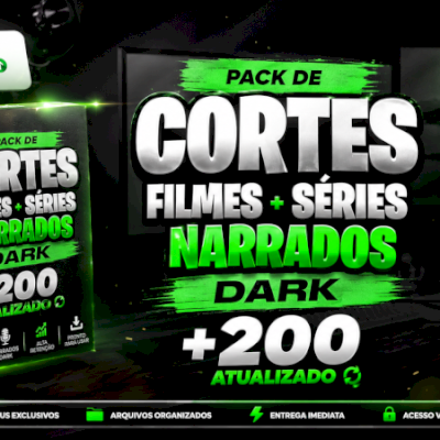 Pack De Cortes Filmes Séries Narrados Dark +200 Atualizado