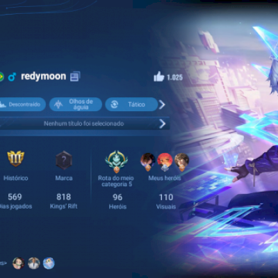 Vendo conta honor of kings