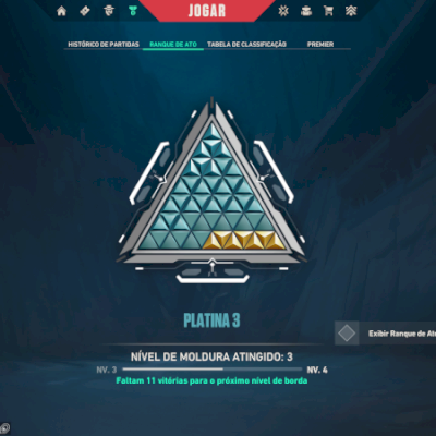 Conta de Valorant Platina