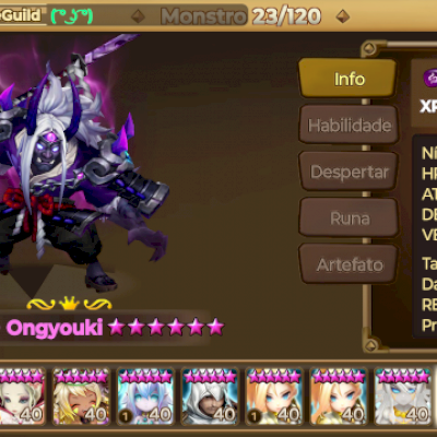 Summoners Wars NAT 5 Ld Ongyouki.
