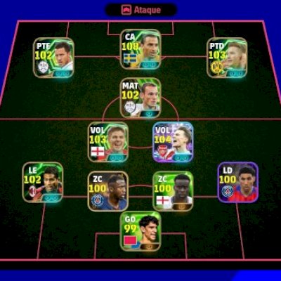 3 [FORÇA 3177] Neymar ST 102 + Ibrahimović ST 108 [ANDROID/IOS] CONTAS EFOOT