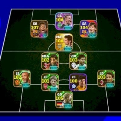 Conta de efootball com 3190+ de força