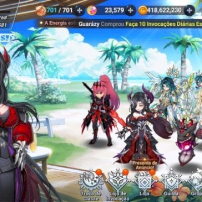 Vendo conta Grand Chase mobile