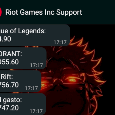 Conta Riot com mais de 9k gastos - Valorant + Wild Rift (350 skins)