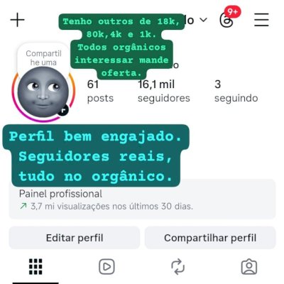 Conta Instagram 22k (orgânico). Todos seguidores reais. Perfil engajado.