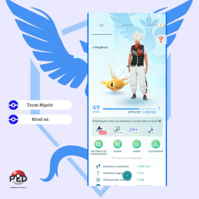 Conta Nível 49 | Team Mystic | Contas Pokémon GO